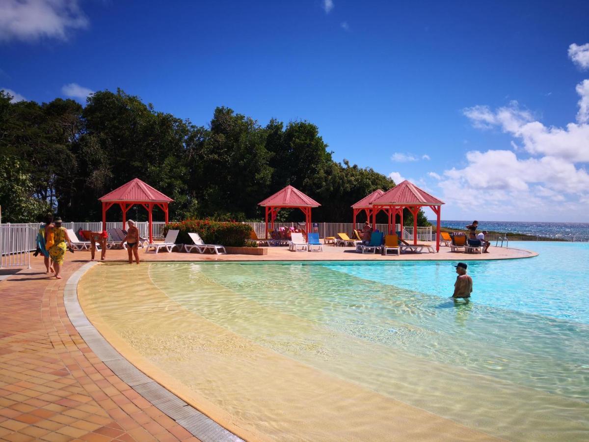 Lelagon Vue Mer, Pieds Dans L'Eau Saint-Francois  Exterior foto