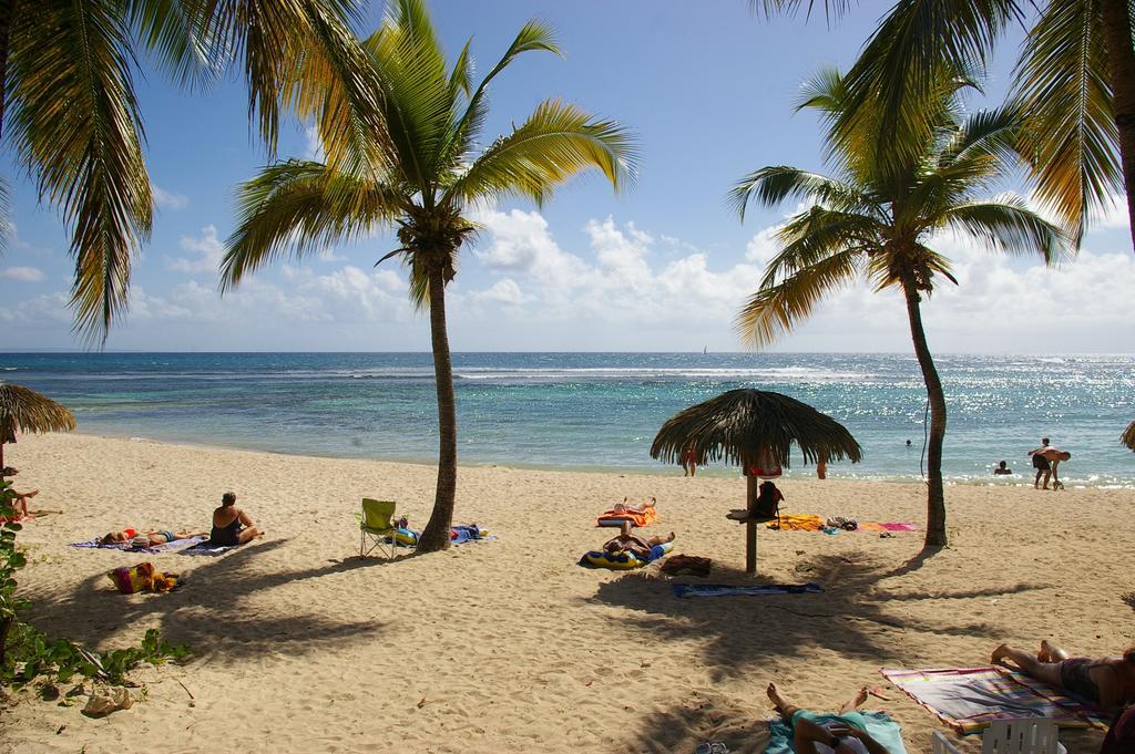 Lelagon Vue Mer, Pieds Dans L'Eau Saint-Francois  Exterior foto